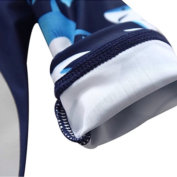 Yober Baby Boys Kids Swimsuit One Piece Toddlers Zipper Bathing Suit Swimwear - Picture 4 of 9